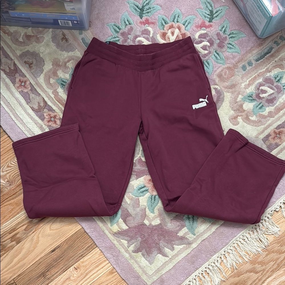 Puma Red Wide Leg Pants